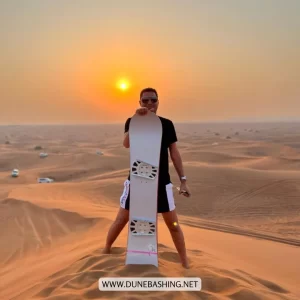 Safari mattutino nel deserto di Dubai