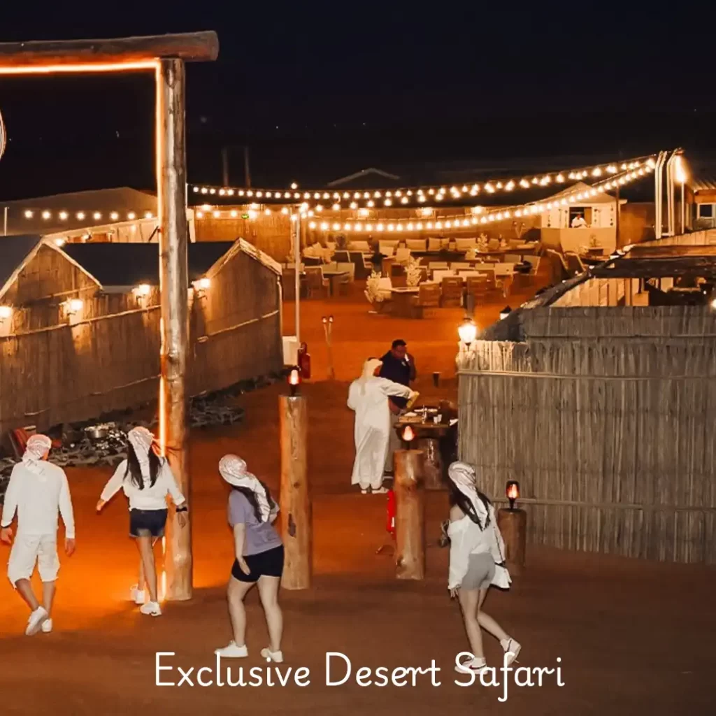 Exclusive Desert Safari Dubai