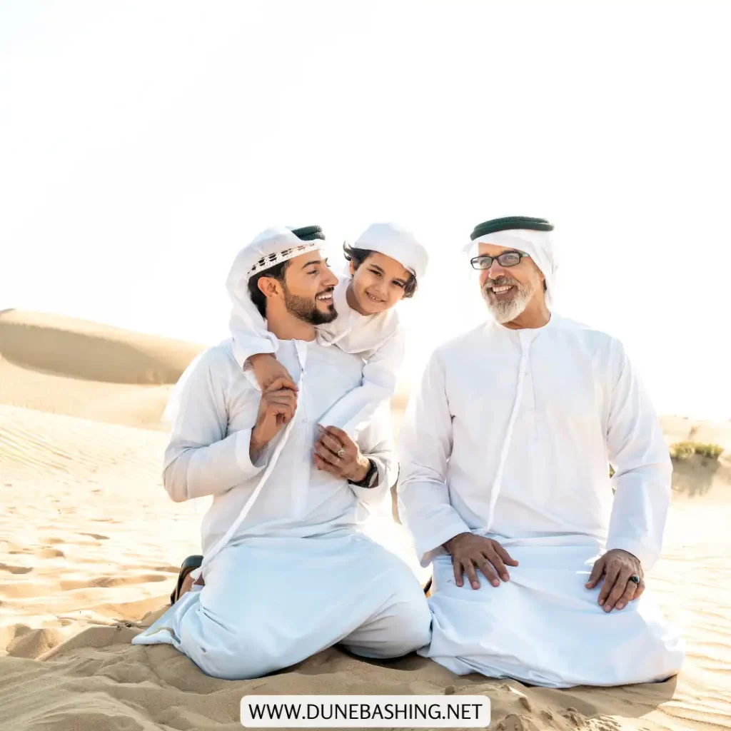 safari dans le désert avec des enfants à dubai